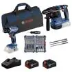Bosch akumulatorski set GBH 18V-22 + GSR 18V-45 sa 2x5,0Ah akumulatora, punjačem, priborom i torbom 0615V0003D - proizvod na akciji