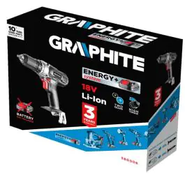 Akumulatorska bušilica  - GRAPHITE 58G006