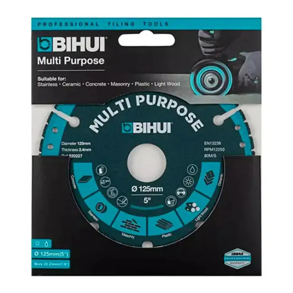 Dijamantska multifunkcionalna rezna ploča – BIHUI DSBS125