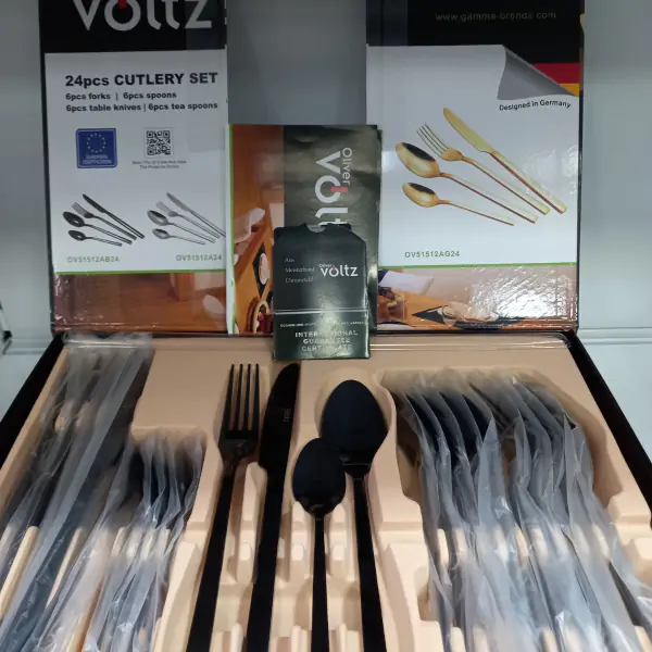 Kuhinjski pribor u setu 5OV51512AB24 crne boje 2381OM