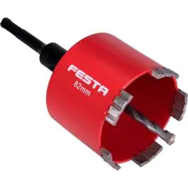 Festa dijamantska kruna 82 mm sa SDS Plus prihvatom za beton i armirani beton