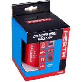 Festa dijamantska kruna 82 mm sa SDS Plus prihvatom za beton i armirani beton