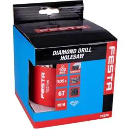 Festa dijamantska kruna 102 mm sa SDS Plus prihvatom za beton i armirani beton