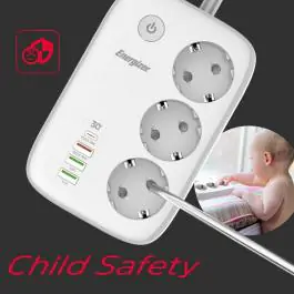 WiFi produžni kabl sa punjačem i za&scaron;titom od prenapona &ndash; EPB2500W02EU Energizer