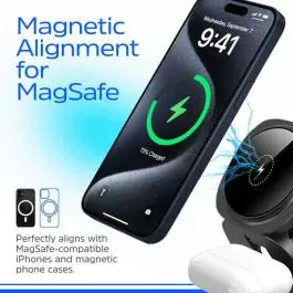 3-u-1 bežična stanica za punjenje sa 65W USB-C PD i sklopivim dizajnom Energizer WCP311