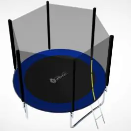 Trambolina Trampolina Premium Stil Plava 305cm sa mrežom i merdevinama 12865PS