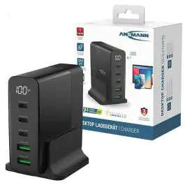 USB punjač sa LCD displejom DC5140PD 140W Ansmann