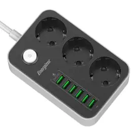 ENERGIZER produžni kabl 6xUSB port 2m, prenaponska zastita