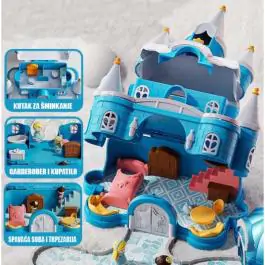 Zamak bajkoviti sa figurama CT202341