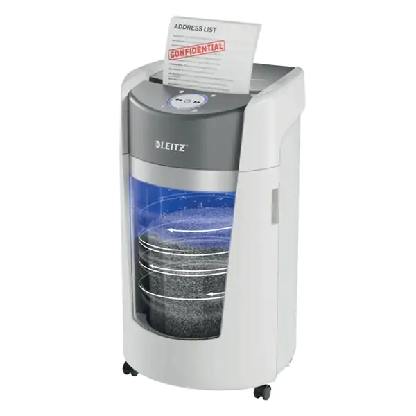 Uništivač dokumentacije (mikro) OptiMax Office Leitz 83600000 belo-sivi