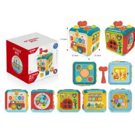 Zabavna kocka svetlo i zvuk CT433617