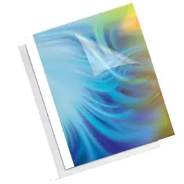 Korice za termo koričenje 12mm A4 100kom Fellowes bele