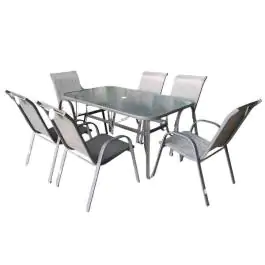 Baštenski set sto sa 6 stolica Tinos