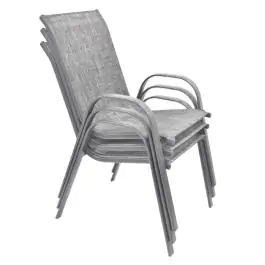 Baštenski set sto sa 6 stolica Tinos