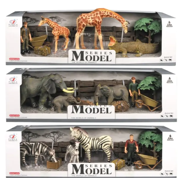 Safari životinje mix 3 modela CT497015
