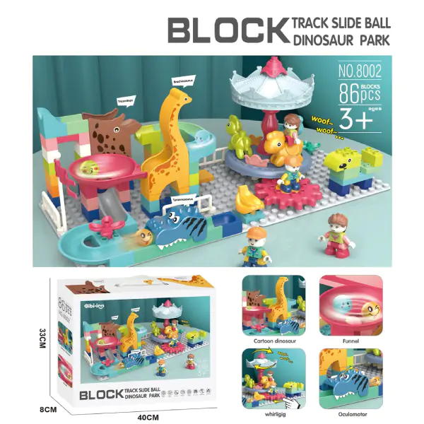 Kocke Dino Park 86 delova CT972542