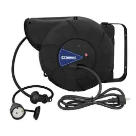 Automatska motalica sa kablom IP44 crna H07RN-F 3G1,5 L=11m Commel