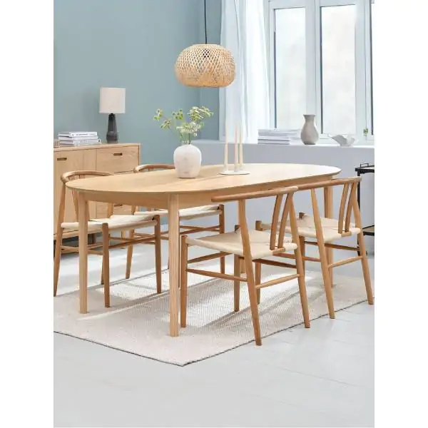 Trpezarijski sto MARSTRAND 100x200/280 natur hrast 3640237