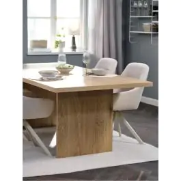 Trpezarijski sto MUNKEBY 100x220 topao hrast boja 3640271