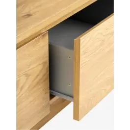 TV-komoda LIMFJORDEN 2 fioke 1 vrata topao hrast boja 3630136
