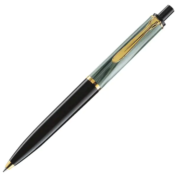 Olovka hemijska Classic K200+poklon kutija G30 Green-Marbled Pelikan 996694 mermerno zelena-crna 000004943