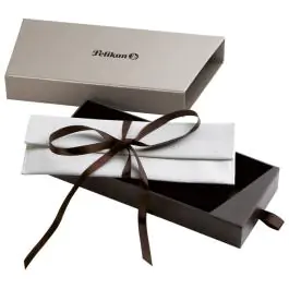 Olovka hemijska Classic K200+poklon kutija G30 Green-Marbled Pelikan 996694 mermerno zelena-crna 000004943