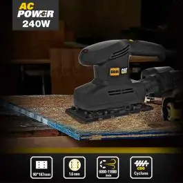 CAT vibraciona brusilica DX45 – 240 W, 90×187 mm, „Ciklon“ sistem