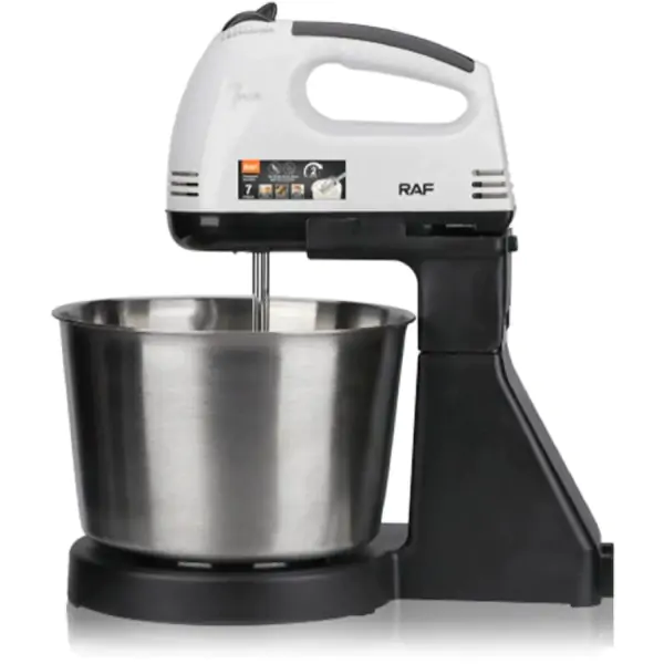 RAF R.6637W ručni mikser sa posudom brela/inox 270W 2L