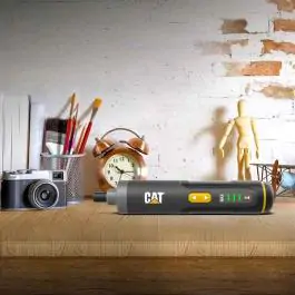 CAT DX1110 aku zavrtač 4V kompaktan, USB punjenje, LED osvetljenje, 5 Nm