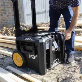 CAT DA41004 mobilna kutija za alat, modularni kofer 160L, IP65, 9-inčni točkovi