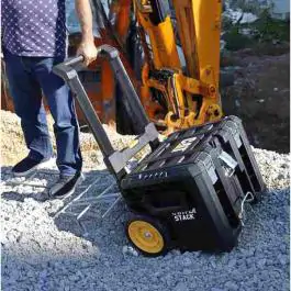 CAT DA41004 mobilna kutija za alat, modularni kofer 160L, IP65, 9-inčni točkovi