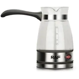 RAF R.125B električna džezva staklena crna 0.5L