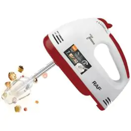 RAF R.6633WR ručni mikser belo/crveni  270W