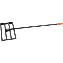 Strend Pro Garden grablje za nivelisanje travnjaka 60 x 40 cm, drška 150 cm