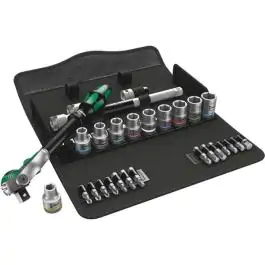 Wera 8100 SC 6 Zyklop set ključeva 1/2" &ndash; metrički, 28 komada