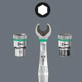 Wera 8100 SC 6 Zyklop set ključeva 1/2" &ndash; metrički, 28 komada