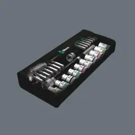 Wera 8100 SC 6 Zyklop set ključeva 1/2" &ndash; metrički, 28 komada