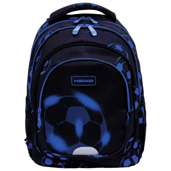 Ranac đački anatomski 3zipa AB330 Neo Blue Football 25.Head 502025035 crno-plavi 000021122