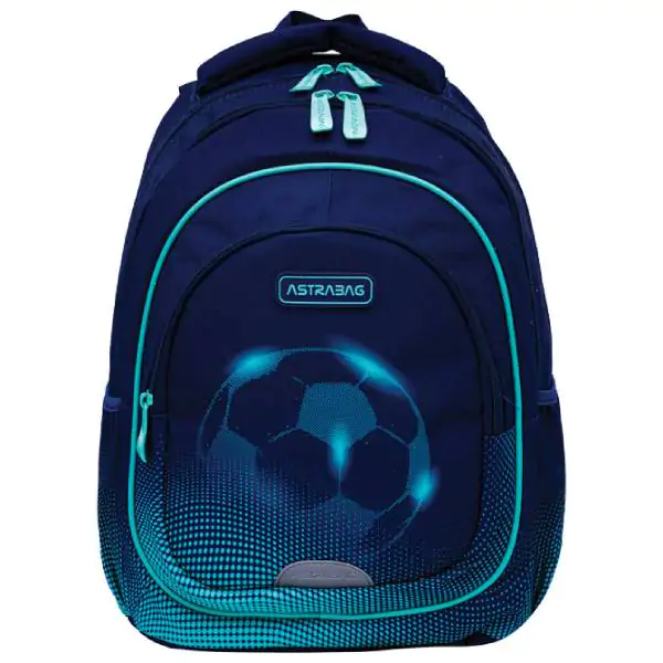 Ranac đački anatomski 3zipa AB330 Football Light 25.Astrabag 502025019 zeleni 000021119