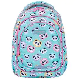 Ranac đački anatomski 3zipa AB330 Minty Pandas 25.Astrabag 502025010 tirkizni 000021116