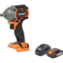 Villager VLP 5820 FUSE aku udarni odvijač 18V Brushless, 400 Nm, 1/2" prihvat + baterija 1.5Ah + punjač 2.4A Villager