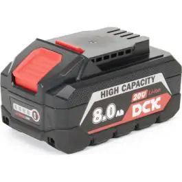 DCK FFBL2080 baterija 20V 8.0Ah &ndash; litijum-jonska baterija velikog kapaciteta za profesionalni alat