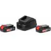 DCK KDBCK2020-1 set baterija i punjača 20V – 2x 2.0Ah baterije i punjač 2A