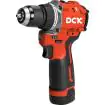 DCK KDJZ1250EK akumulatorska bušilica–odvijač – 12V, bez četkica, sa 2 baterije i punjačem