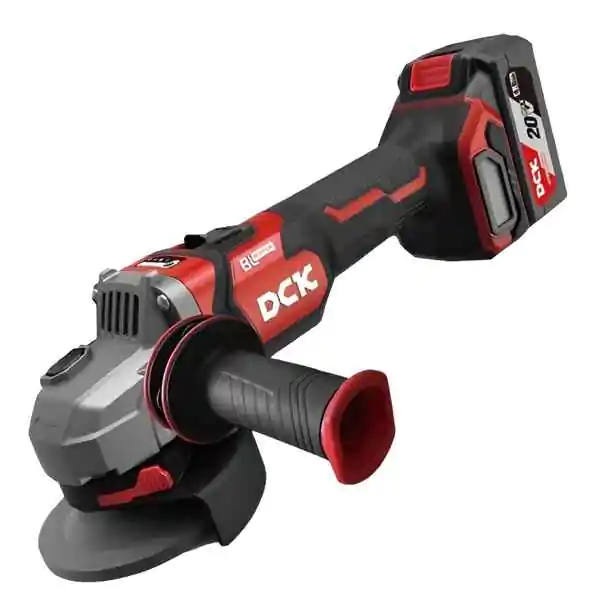 DCK KDSM04-125FK akumulatorska ugaona brusilica 2 baterije 5Ah i punjačem 20V