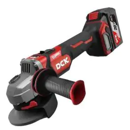 DCK KDSM04-125FK akumulatorska ugaona brusilica 2 baterije 5Ah i punjačem 20V