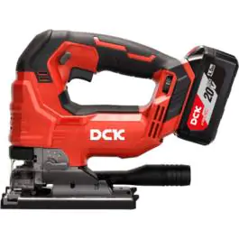 DCK KDMQ85EK akumulatorska ubodna testera 20V bez četkica sa 2x4.0Ah baterije i punjačem