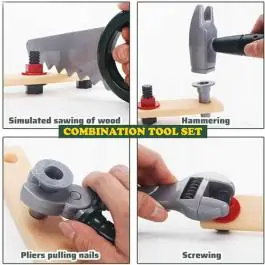 Igračka set alata sa radnim stolom 71cm