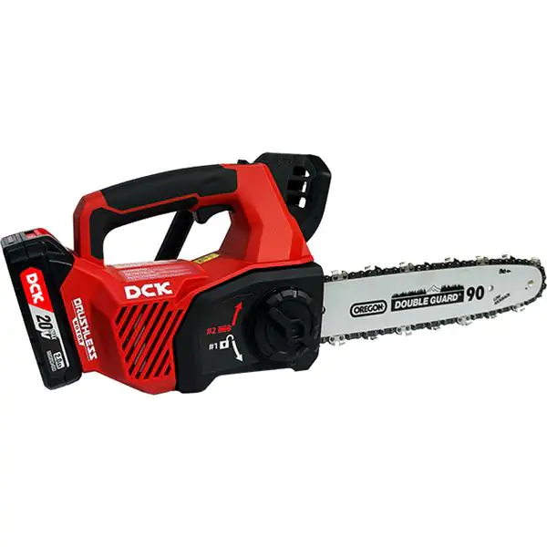 DCK KDCS20122BDM akumulatorska lančana testera – 20V, bez četkica, sa baterijom i punjačem