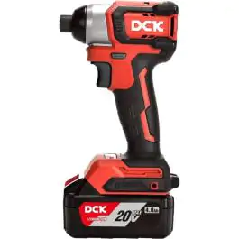 DCK KDPL165AM akumulatorski udarni odvrtač – 20V, bez četkica, sa 2 baterije i punjačem